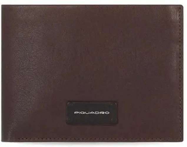 Кошелек мужской Piquadro Harper, кожа натуральная, темно-коричневый  [pu5761apr/tm]
